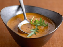 Velouté de Tomates de France et roquette