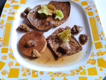 Poêlée de Princess Amandine au foie gras