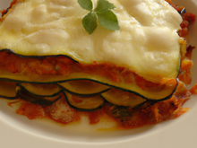 Lasagne de courgettes