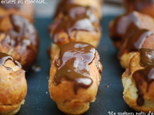 Mini éclairs au chocolat
