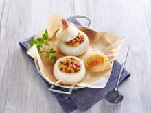 Oignons doux farcis au chorizo