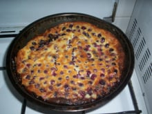 Clafoutis aux raisins