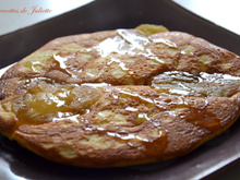Pancakes à la pomme et aux graines de pavot