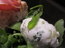 Crème glacée façon tzatziki