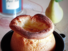 Soufflé maroilles - poire - spéculoos