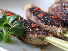 Keftas d'agneau à la citronnelle et au lait de coco