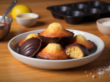 Madeleines coque chocolat