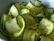 Salade de courgettes facile et rapide