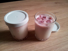 Yaourt à la fraise ultra simple