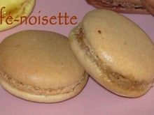 Macarons café-noisettes