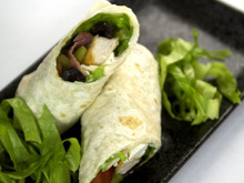 Le wrap façon méditerranéen