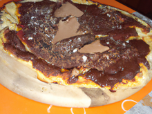 Pizza chocolat tagada