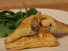Feuilletés de Saumon de Norvège, épinard et ricotta par Norge