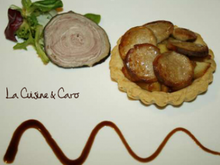 Tarte Pommes Boudin Blanc