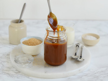 Caramel au beurre salé veggie