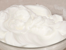 Blancs en neige au Monsieur Cuisine