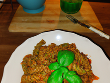 Fusilli au pesto rosso