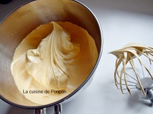 Chantilly hyper légère à l'eau et au café