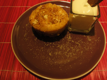 Muffins caramélisés aux amandes et noix de cajou