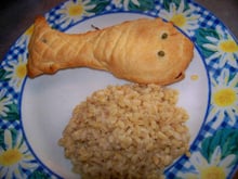 Poisson farci en pâte feuilleté