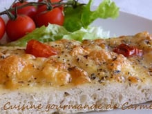 Focaccia traditionnelle des Pouilles