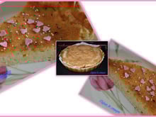 Tarte au lait & saveur fève tonka