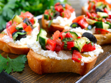 Les recettes inratables de bruschettas chèvre
