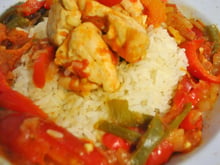 Mon poulet basquaise