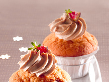 Cupcake foie gras et figue