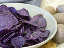 Osez les chips de patate violette !