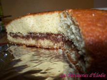Gâteau au Yaourt amandes et Nutella