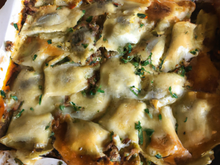 Gratin de ravioles montagnard