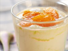 Verrine à l'orange façon trifle