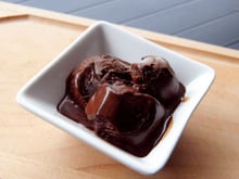 Sorbet chocolat à la bière Pietra Rossa