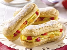 L'éclair aux fruits frais