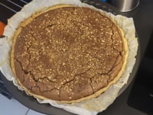 Tarte à la crème au chocolat