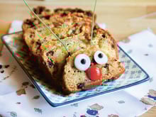 Cake chenille à la tomate séchée