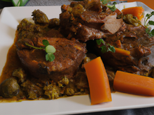 Cari de porc aux palmistes