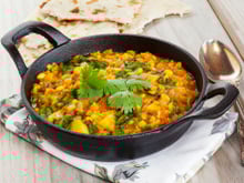 Curry de légumes fou au Quinoa
