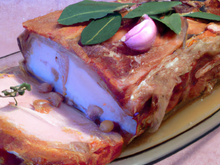 Rôti de porc fermier au lait de Normandie