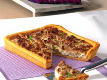 Tarte campagnarde au fromage de brebis