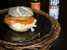 Petits pains au pis de vache, sauce BBQ USA