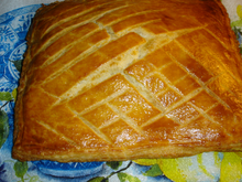 Galette des rois à la frangipane goûteuse