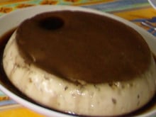 Crème renversée à la noix de coco