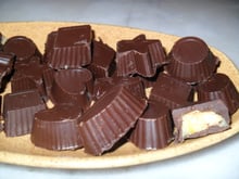 Chocolat noir et à la creme de citron