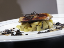 Parmentier de canard  aux truffes