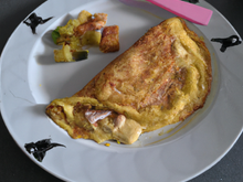 Omelette aux Princesse Amandine