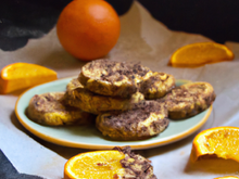 Cookies aux pépites de chocolat, à l'orange et au millet