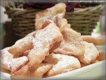 Les ganses de Carnaval (pâte légère)
