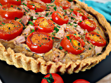 Tarte au thon et à la tomate: goûteuse, facile et pas chère
